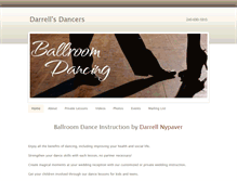 Tablet Screenshot of delawareballroom.com